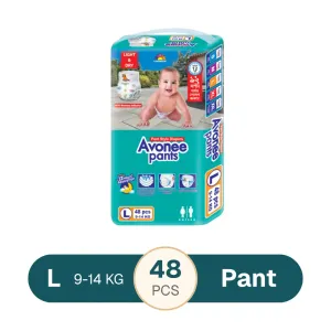 Avonee Jumbo Pack Large Pant Diaper 9-14Kg 48Pcs